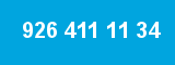 926 411 11 34 926 411 11 34